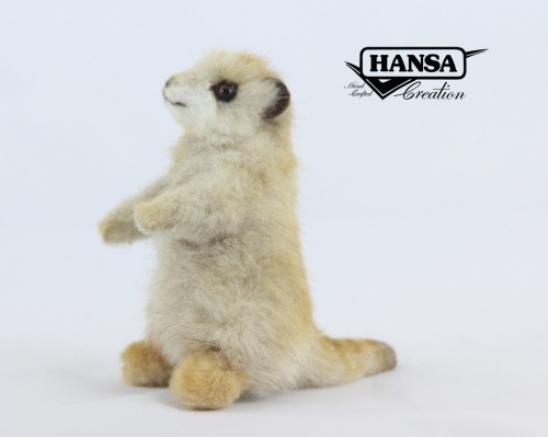 Meerkat Sitting 12cmH Plush Soft Toy by Hansa