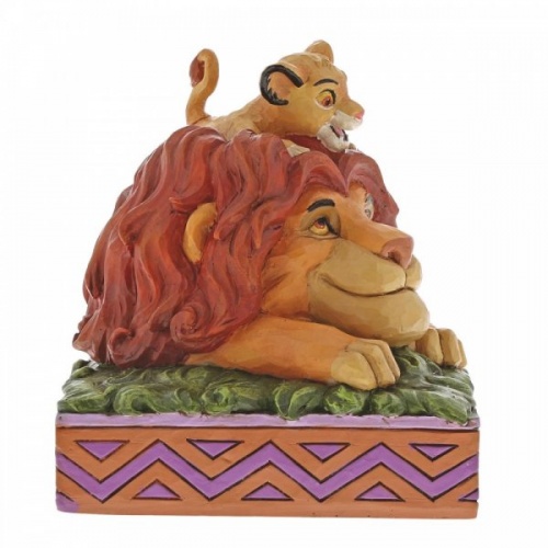 A Father's Pride Simba & Mufasa Figurine
