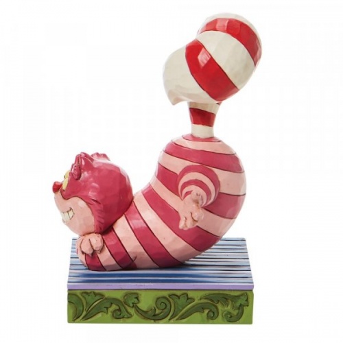 Cheshire Cat Candy Cane Tail Figurine