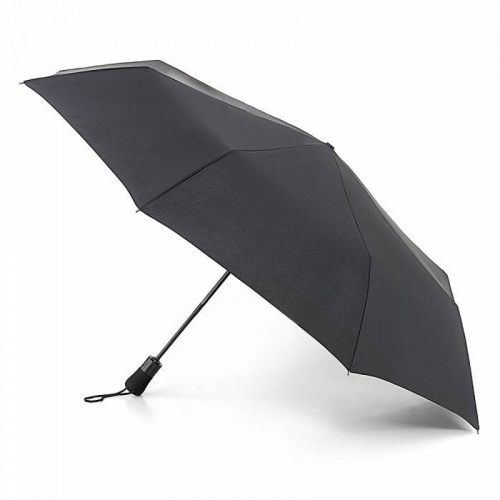 Open & Close Jumbo Black Umbrella