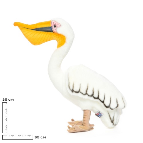 Pelican 35cm Realistic Soft Toy by Hansa