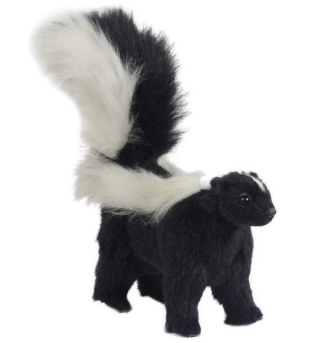 Skunk 34cm Realistic Soft Toy by Hansa
