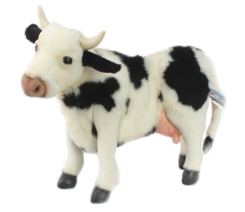 Cow Standing 40cm Realistic Soft Toy by Hansa