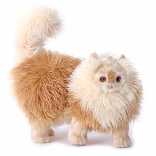 Cat Tabby Standing Plush Soft Toy by Hansa