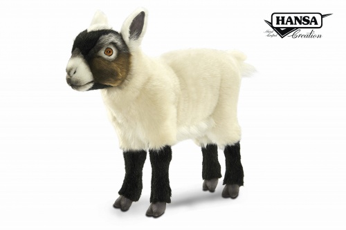 Goat Cream Black 30cmH Plush Soft Toy by Hansa