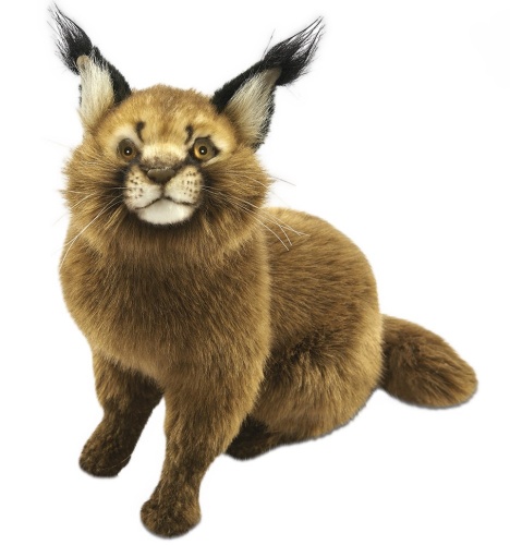 Caracal 28cm Realistic Soft Toy by Hansa