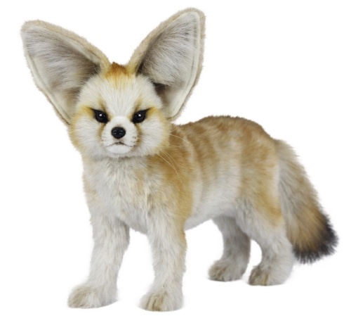 Fennec Fox Standing 29cm Realistic Soft Toy by Hansa