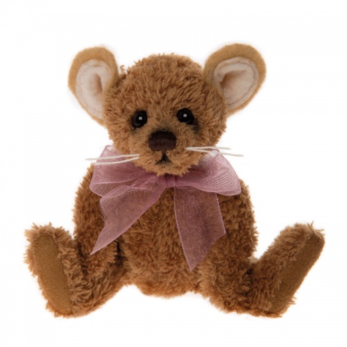 Charlie Bears Keyring - Cheesecloth Mouse Keyring