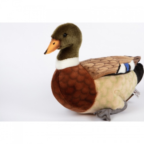 Mallard Duck 34cmL Plush Soft Toy by Hansa