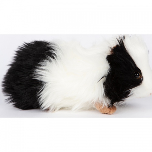Guinea Pig Black and White 19cmL Plush Soft Toy by Hansa