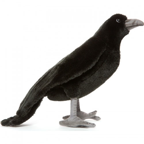 Black Crow 31cmL Plush Soft Toy by Hansa