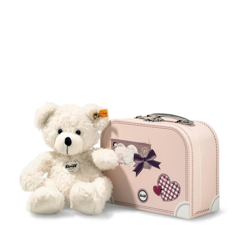 Steiff Lotte Teddy Bear In Suitcase