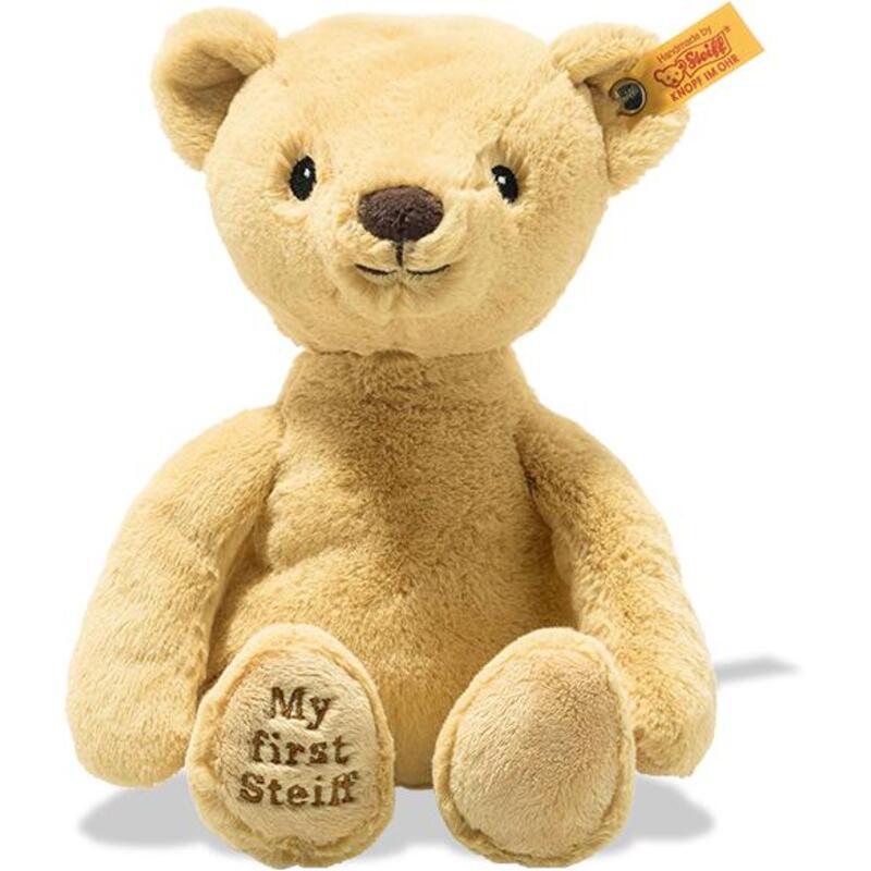 Steiff My First Steiff Golden Blond Teddy Bear Gift Boxed