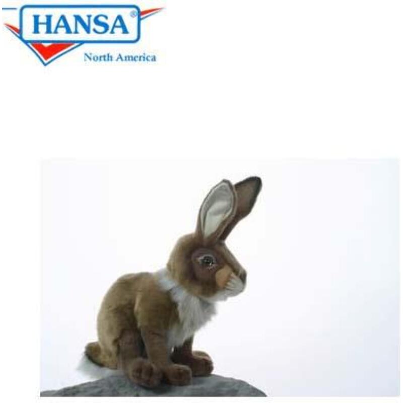Toy Jack Rabbit Plush Hansa Plush Rabbit, Jack Large Soft Toy 3145 | Teddy Town Gifts