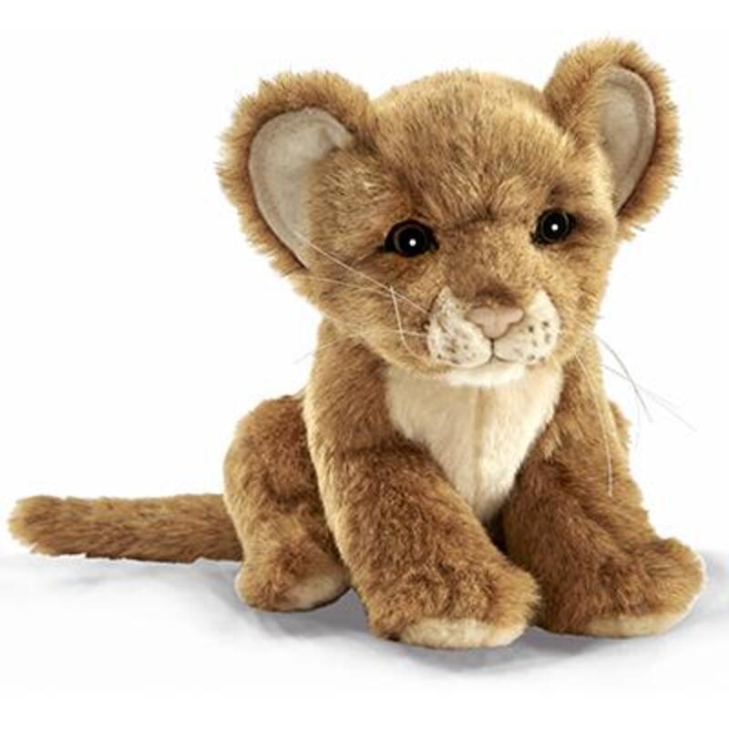 Lion Cub Brown Plush Soft Toy by Hansa