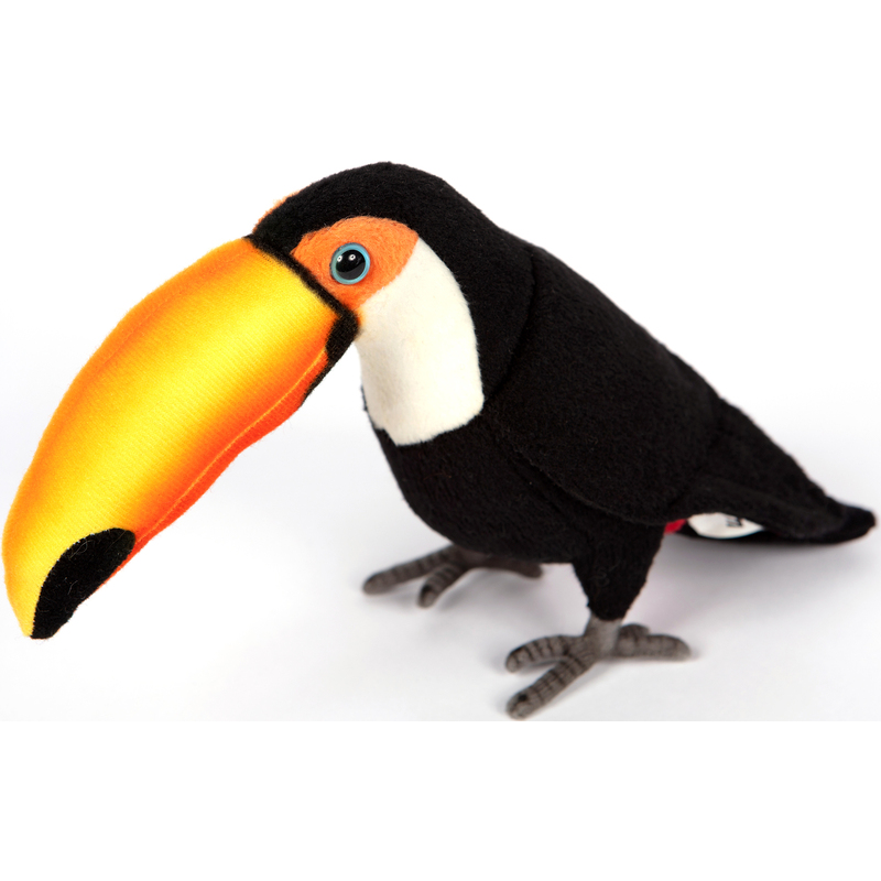 Toucan 22cmL Plush Soft Toy by Hansa