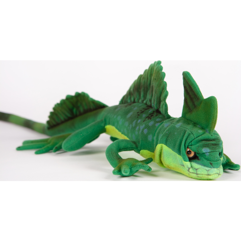 Green Basilisk 70cm Realistic Soft Toy by Hansa