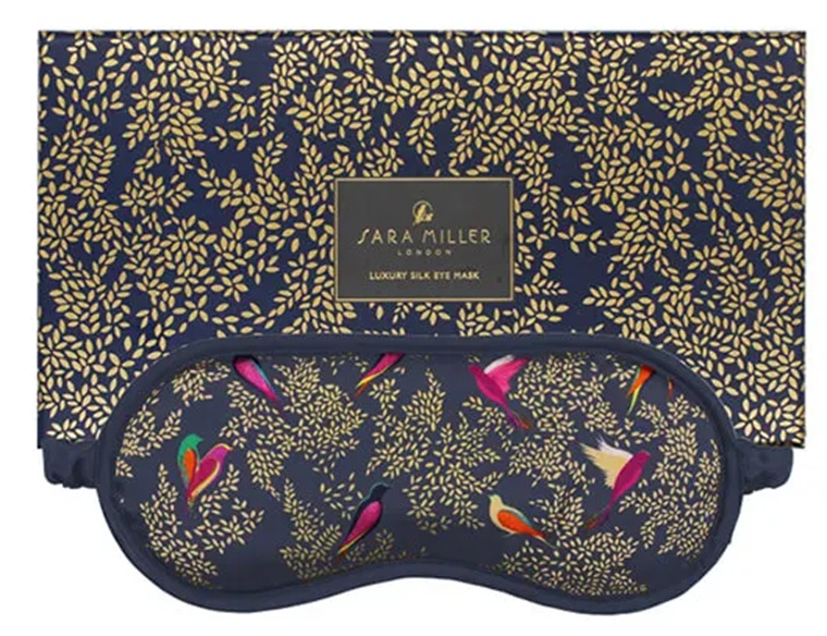 Sara Miller Luxury Silk Birds Eye Mask | Teddy Town Gifts