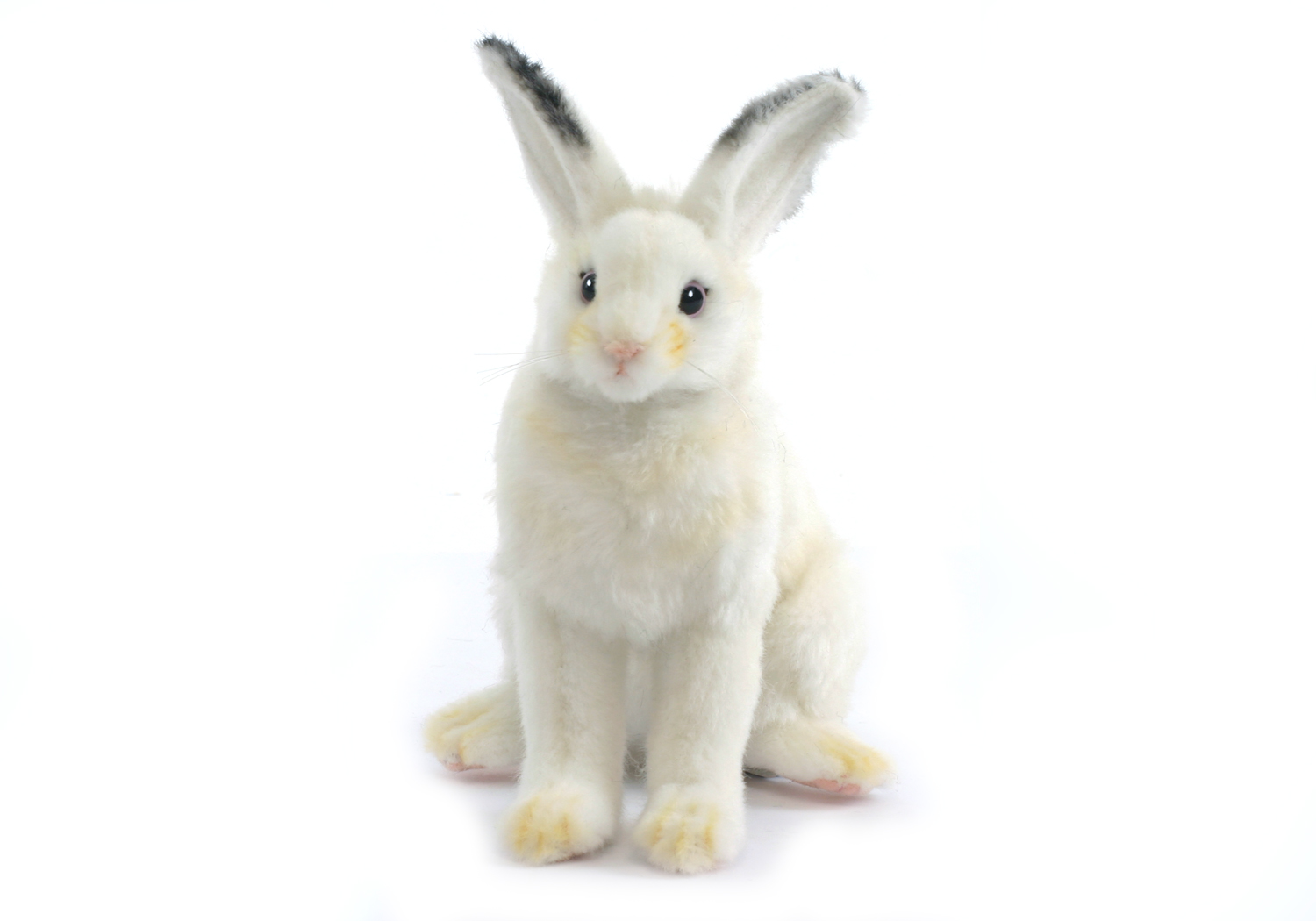 White Rabbit 15cmH Plush Soft Toy by Hansa