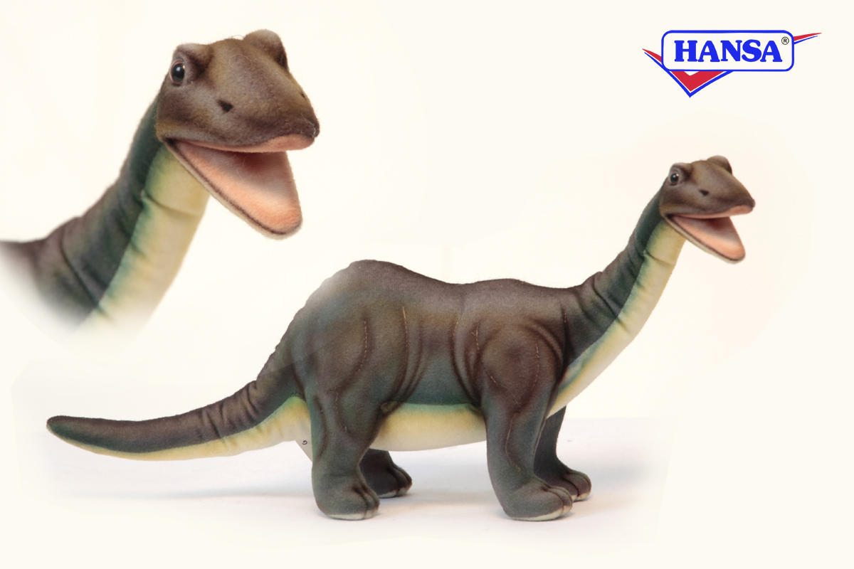 Brontosaurus 45cmL Plush Soft Toy by Hansa