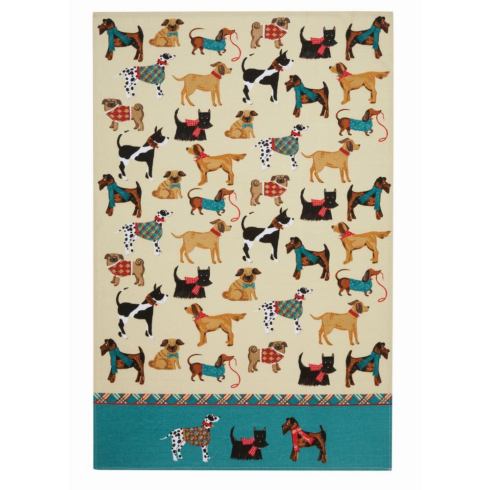 Cotton Tea Towel - Hound Dog by Ulster Weavers