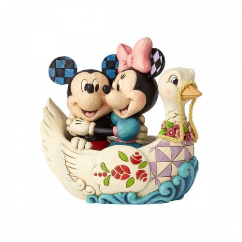 Lovebirds Mickey & Minnie Mouse Figurine