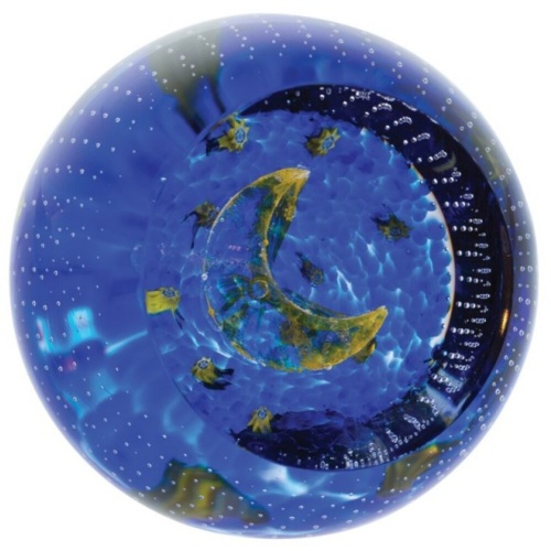 Paperweight Sentiments - To the Moon and Back by Caithness Glass