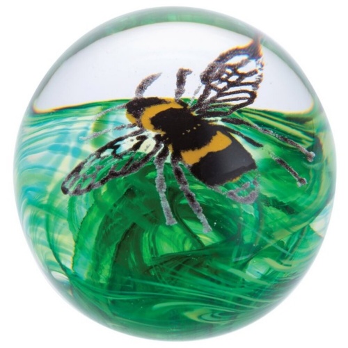 Paperweight Busy Bees - Buzzing Bee by Caithness Glass