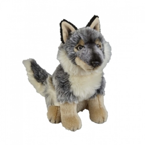 Wolf 28cm Plush Soft Toy by Ravensden